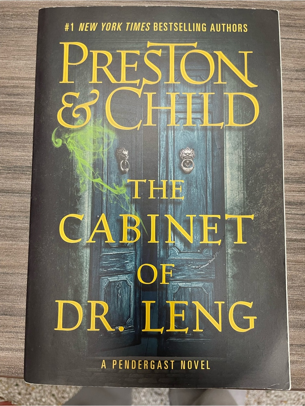 Preston & Child "The Cabinet of Dr. Leng" Paperback -